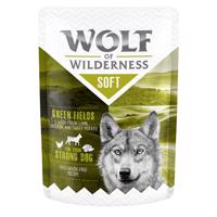 Wolf of Wilderness "Soft & Strong" 6 x 300 g - Meadow Grounds - kuřecí a králičí