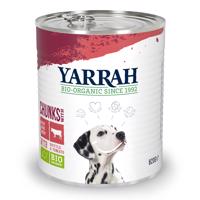 Yarrah Bio hovězí s bio kopřivou a bio rajčaty - 6 x 820 g