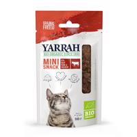 Yarrah Bio Mini Snack pro kočky - 3 x 50 g