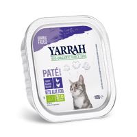 Yarrah Bio paté 24 x 100 g ve výhodném balení - bio kuře & bio krůta s bio aloe vera