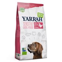 Yarrah Bio Sensitive s bio kuřecím masem a bio rýží - výhodné balení: 2 x 10 kg