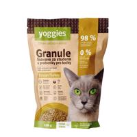 Yoggies Granule pro kočky s krocaním masem, lisované za studena s probiotiky 1,2 kg