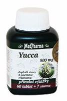 Yucca 500mg MedPharma 60+7tbl