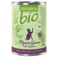 zooplus Bio - bio husí s bio dýní - 6 x 400 g