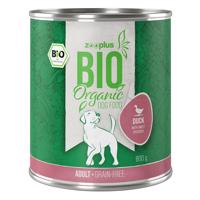 zooplus Bio - bio kachní s bio batáty  - 6 x 800 g