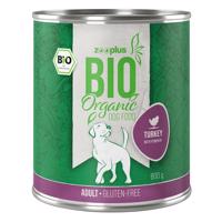 zooplus Bio - bio krůtí s bio cuketou - 6 x 800 g