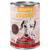 zooplus Classic s hovězím - 6 x 400 g