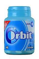 Žvýkačka Orbit dražé Peppermint doza 46ks
